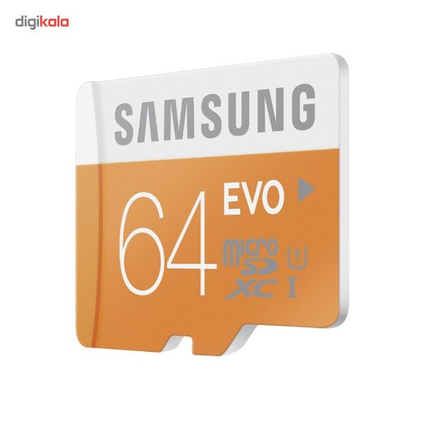 کارت حافظه microSDXC سامسونگ مدل Evo کلاس 10 استاندارد UHS-I U1 سرعت 48MBps ظرفیت 64 گیگابایت