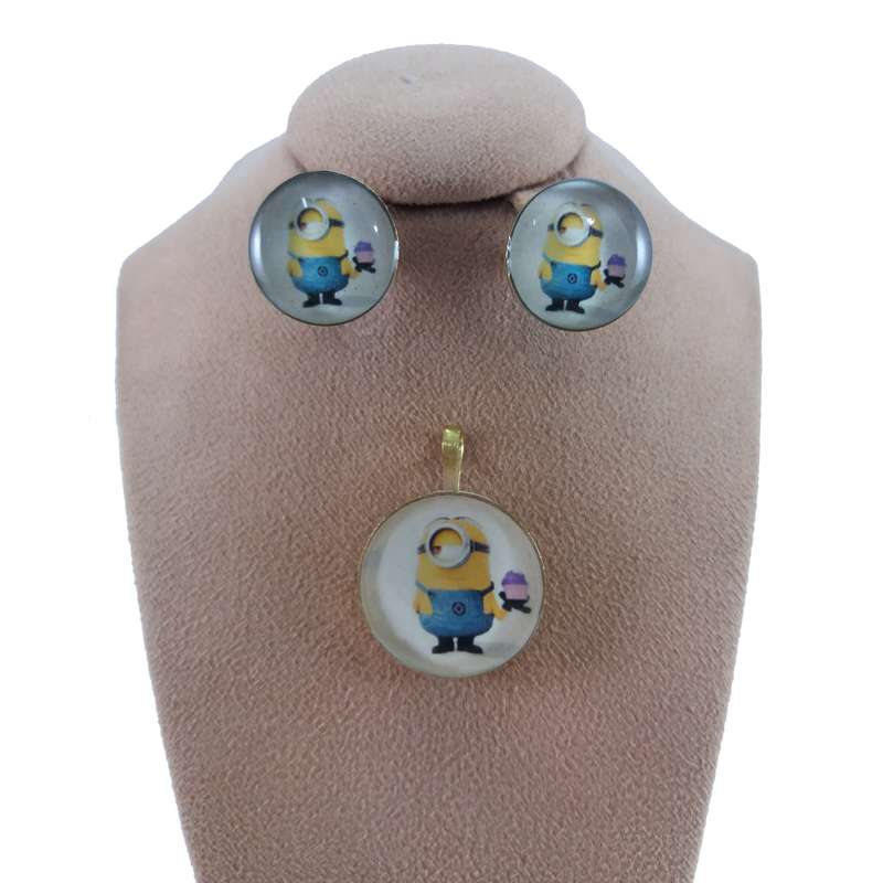 نیم ست دخترانه مدل مینیون کد G1082 نیم ست دخترانه مدل مینیون کد G1082