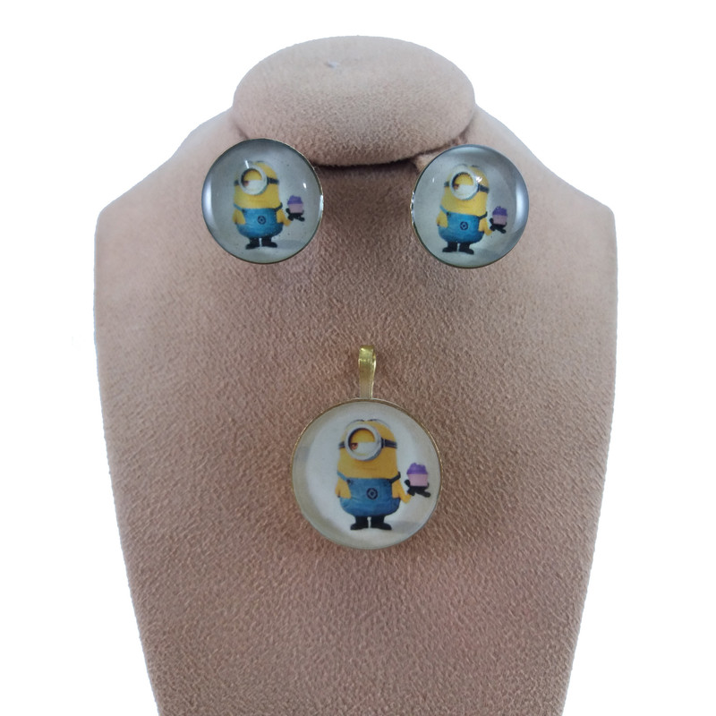 نیم ست دخترانه مدل مینیون کد G1082 نیم ست دخترانه مدل مینیون کد G1082