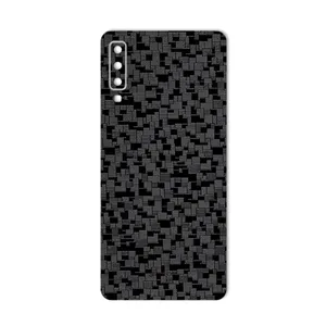 MAHOOT Silicon Texture Cover Sticker for SAMSUNG A7 2018