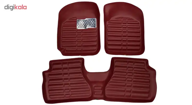 کفپوش سه بعدی خودرو Sport Car مدل PR3 مناسب برای پراید، تیبا، تیبا 2 و ساینا