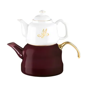 ست کتری و قوری مادام کوکو مدل  giroud teapot murdum گنجایش کتری 2.5 لیتر گنجایش قوری 1 لیتر