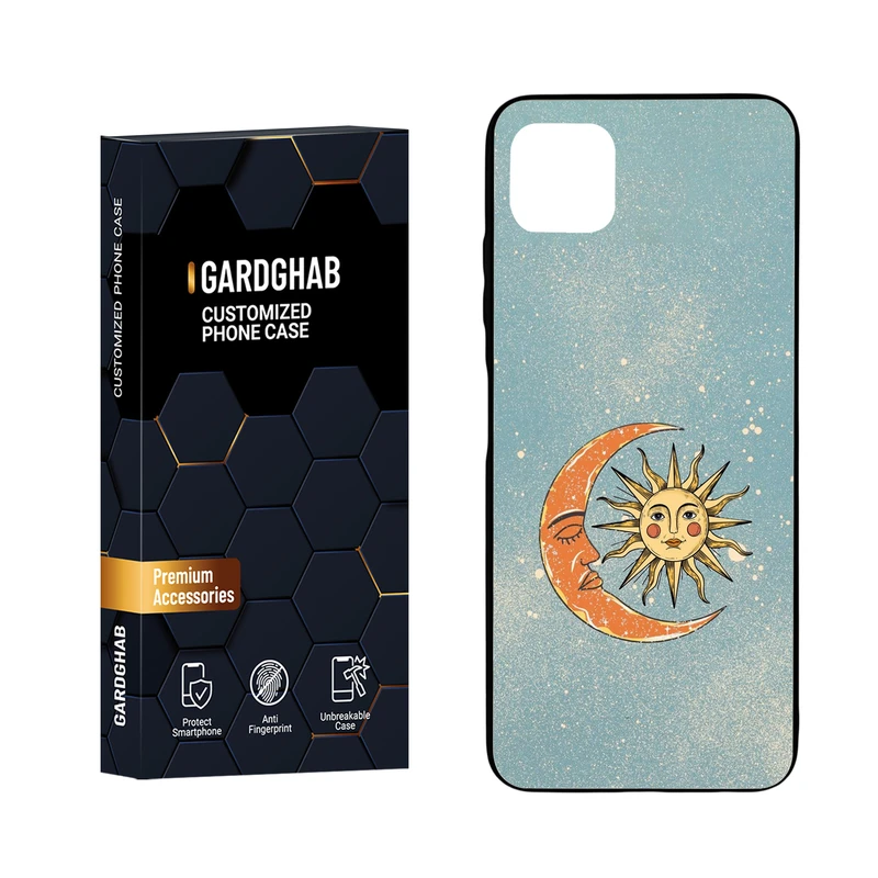 کاور گارد قاب مدل دور ژله ای هنری مناسب برای گوشی موبایل سامسونگ Galaxy A22 5G