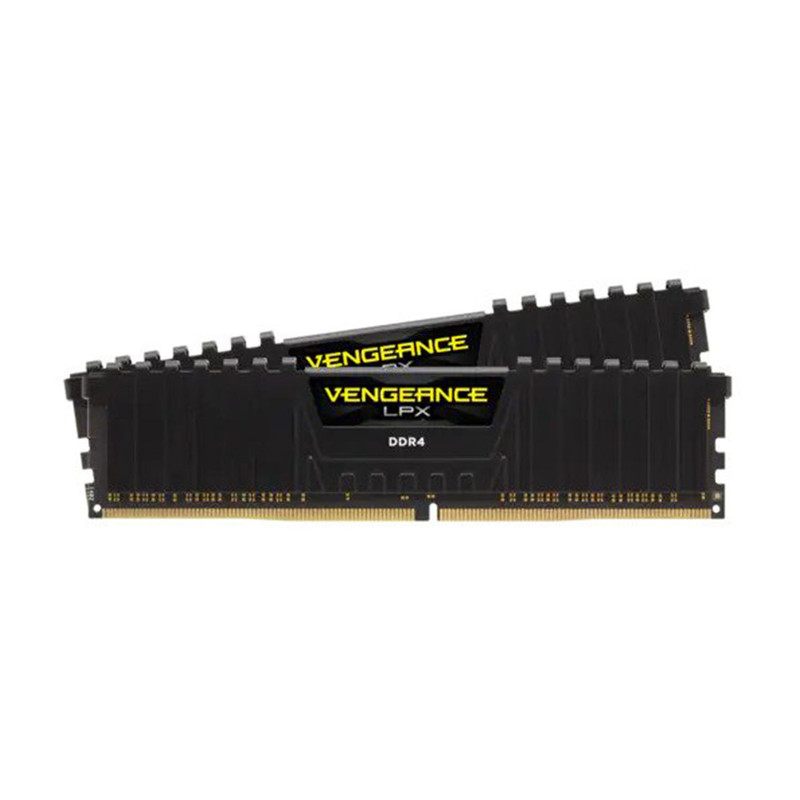 رم دسکتاپ DDR4 دو کاناله 3200 مگاهرتز CL16 کورسیر مدل VENGEANCE LPX ظرفیت 64 گیگابایت