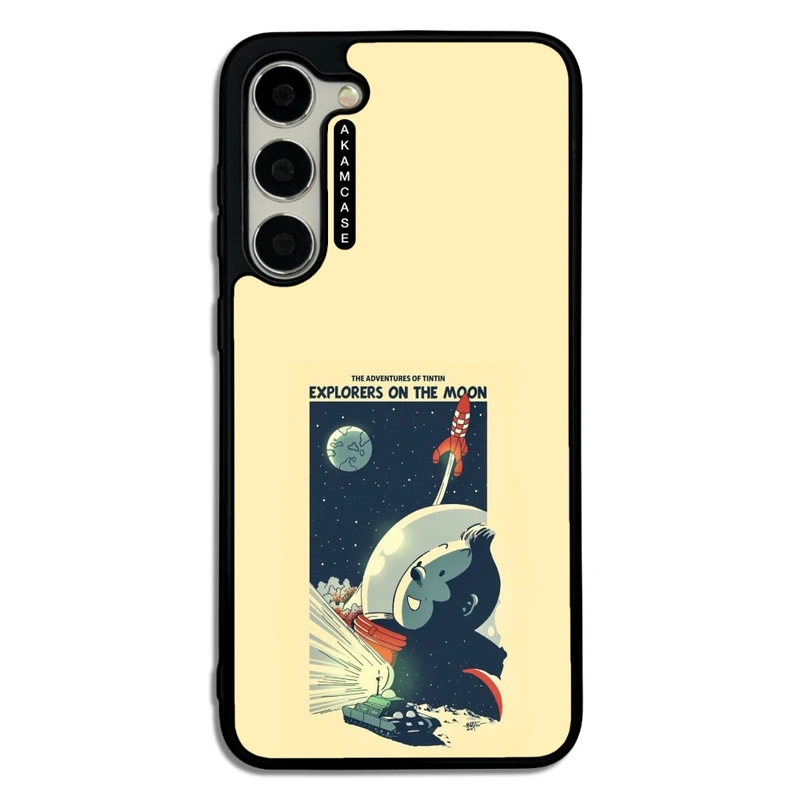 کاور آکام مدل AMC-WSGS23P-TINTIN-6 مناسب برای گوشی موبایل سامسونگ Galaxy S23 Plus