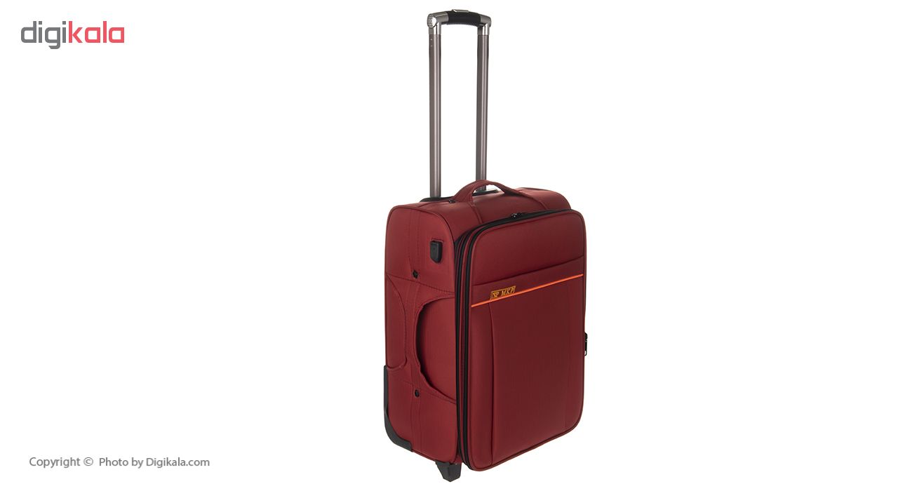 مجموعه دو عددی چمدان مدرن کیف پارسیان مدل RA001