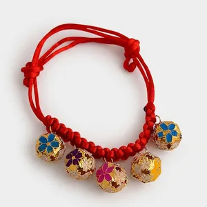 زنگوله گردنی پنج تایی سگ و گربه مدل Colorful Bells Collar