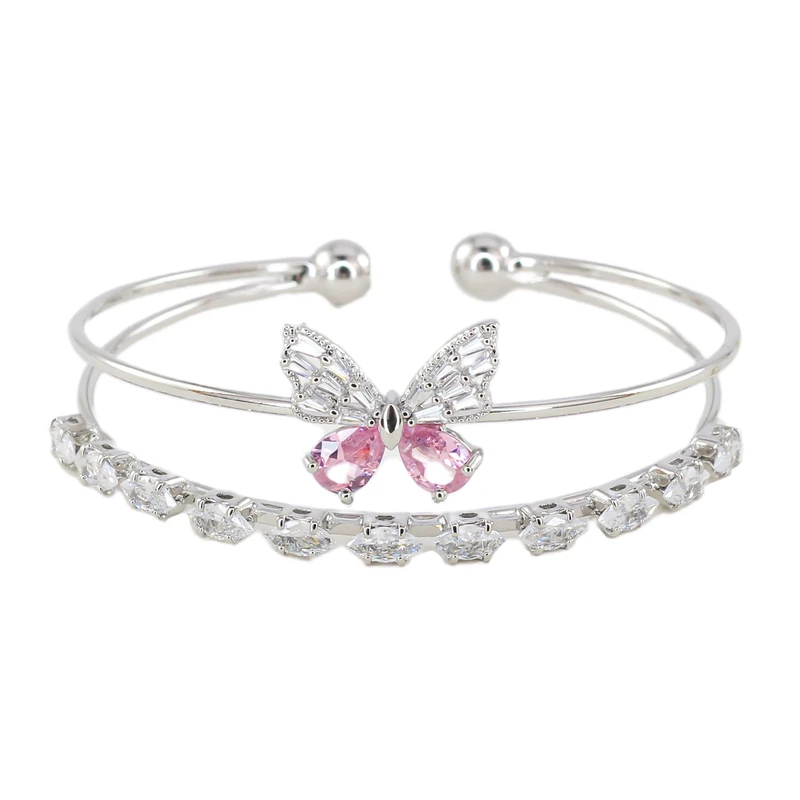 دستبند النگویی زنانه زودیکا مدل پروانه کد AAD936