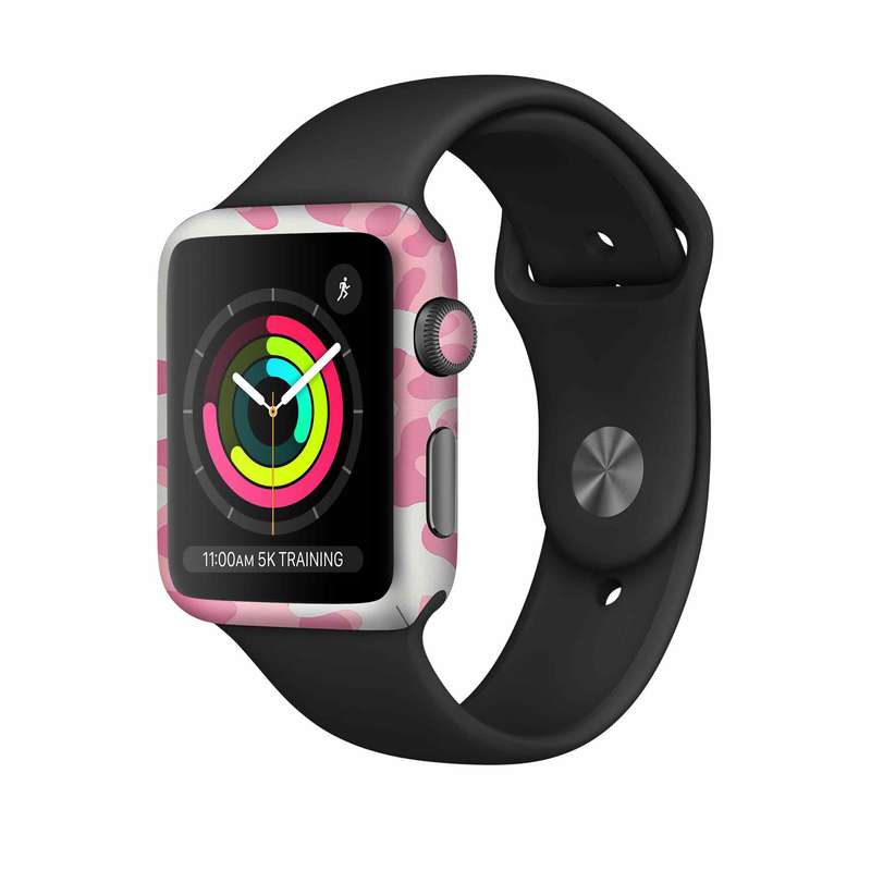 برچسب ماهوت طرح Army_Pink مناسب برای اپل واچ Watch 3 42mm