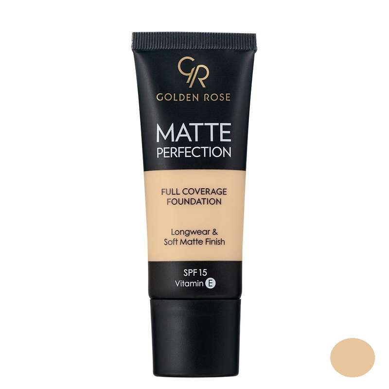 کرم پودر گلدن رز مدل Matte Perfection شماره n1 حجم 35 میلی لیتر کرم پودر گلدن رز مدل Matte Perfection شماره n1 حجم 35 میلی لیتر