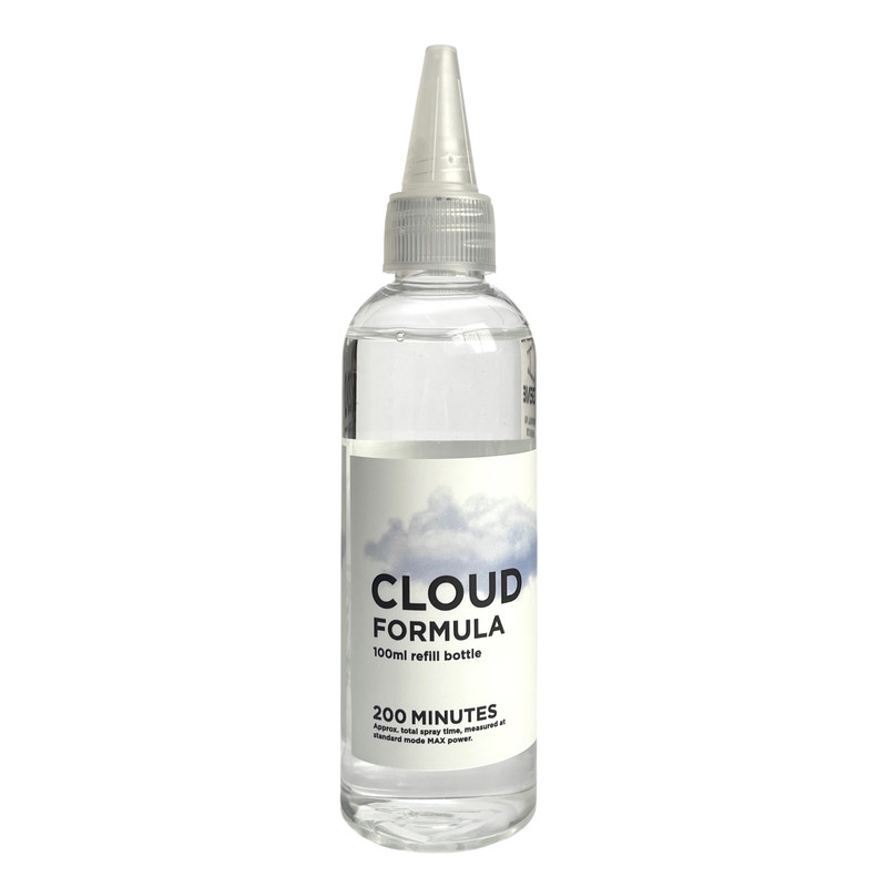 محلول دستگاه مه ساز پی ام آی مدل Cloud Formula حجم ۱۰۰ میلی لیتر