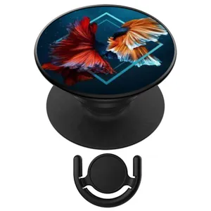 پایه نگه دارنده گوشی موبایل پاپ سوکت آکام مدل APSC01959 به همراه پاپ کلیپ