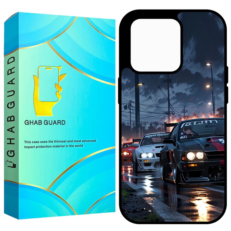  کاور قاب گارد طرح ماشین مدل GCHP12PM مناسب برای گوشی موبایل اپل iPhone 12 Pro Max