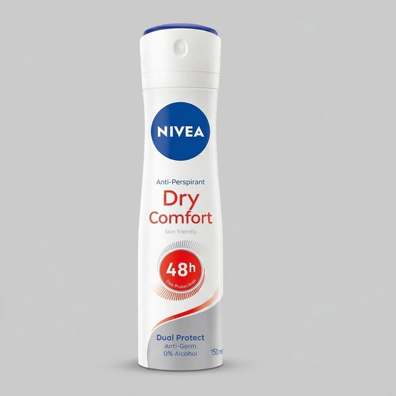 اسپری ضد تعریق زنانه نیوآ مدل Dry Comfort 48h حجم 150 میلی لیتر