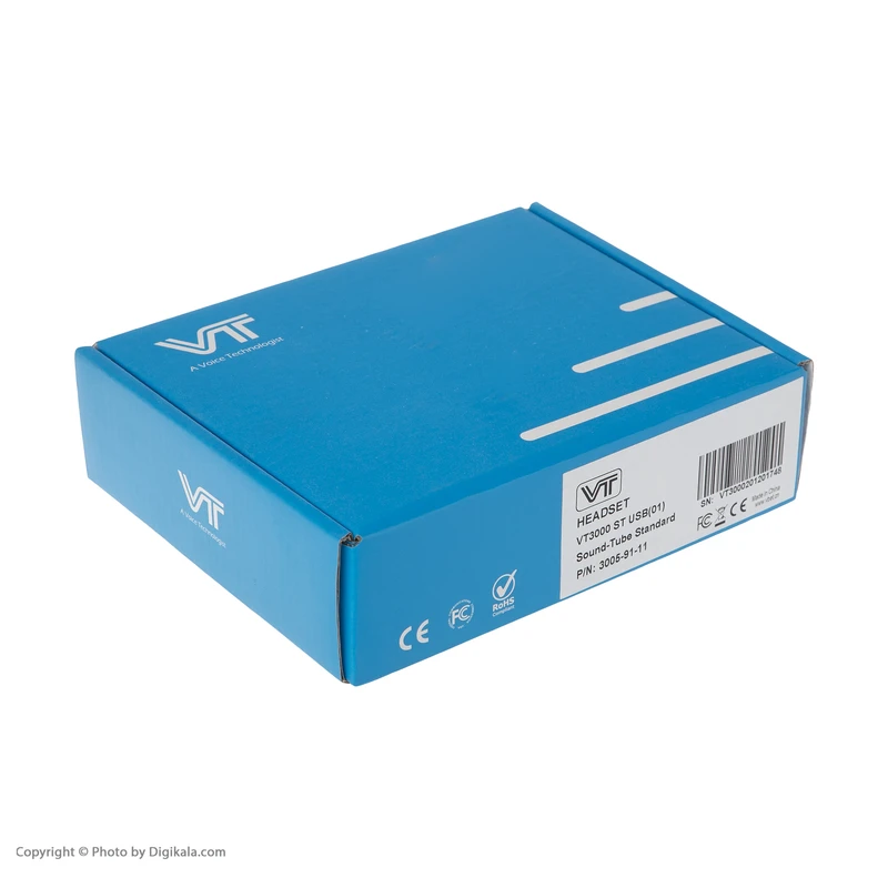 عکس شماره 10 : هدست تلفن وی تی مدل vt3000-usb