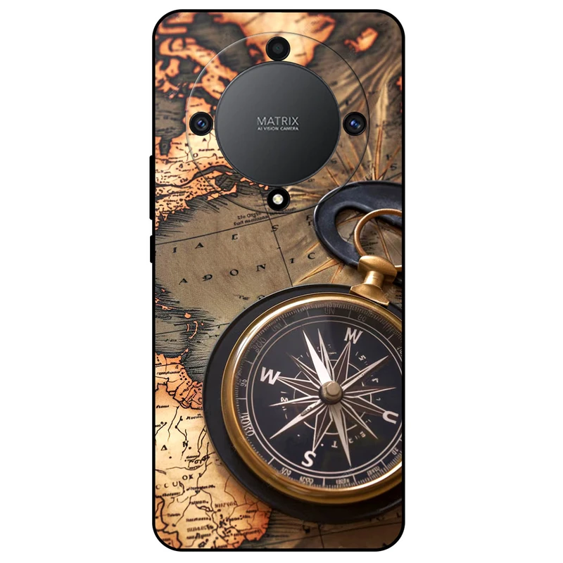 کاور مگافون طرح نقشه مدل 7397 مناسب برای گوشی موبایل آنر Magic 5 Lite