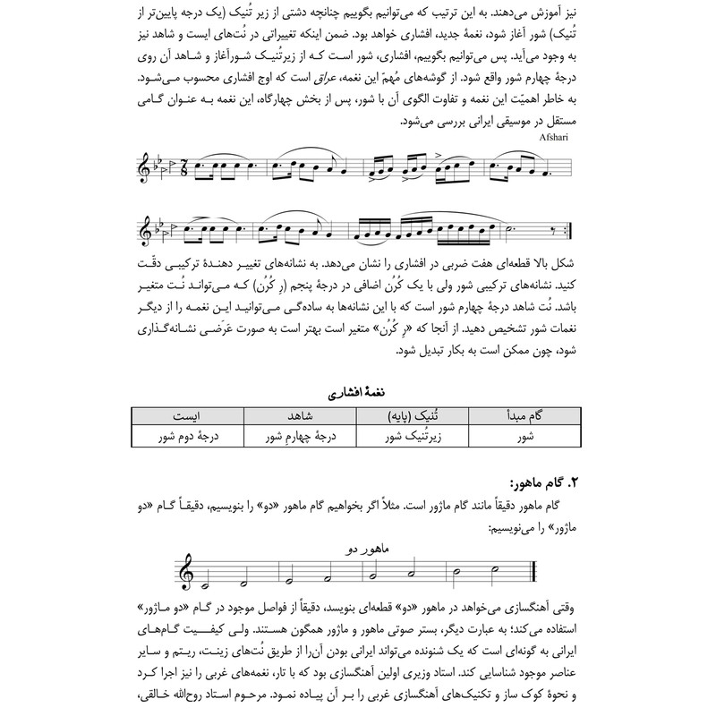 کتاب آکورد شناسی و گام های موسیقی اثر شهرام خوش صفت انتشارات پنج خط