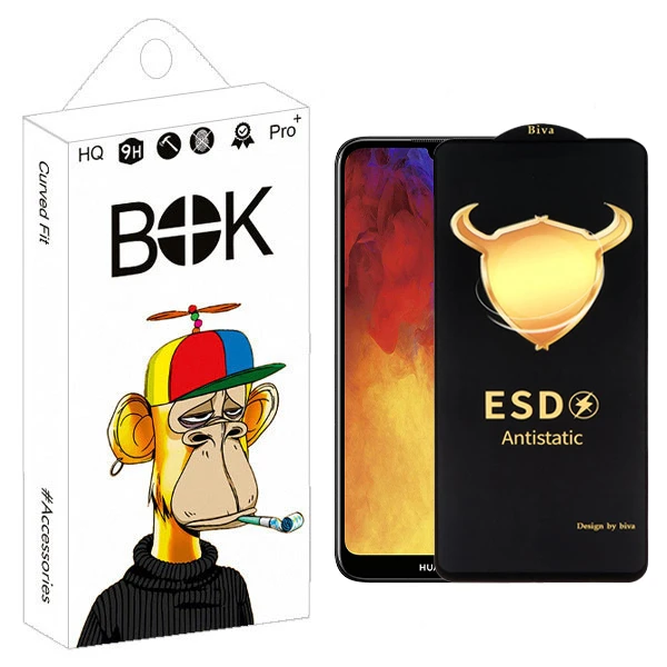 محافظ صفحه نمایش بوک مدل Biva Antistatic Touch مناسب برای گوشی موبایل هوآوی Y6S / y6 2019