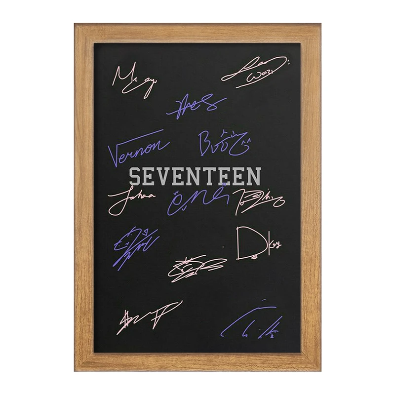 تابلو خندالو مدل گروه سونتین Seventeen  کد 21664