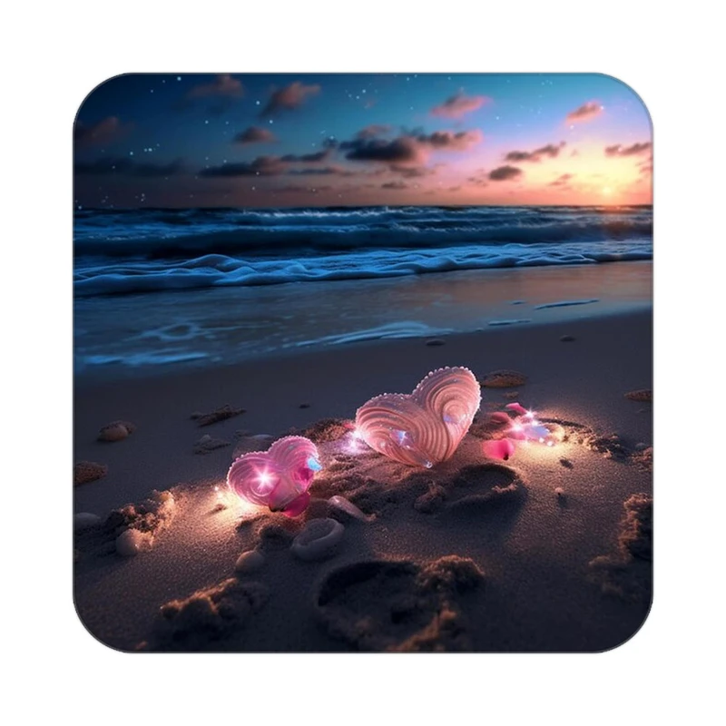 زیر لیوانی کاکتی مدل عاشقانه کد mp13429