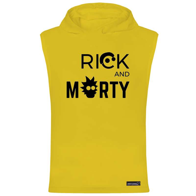 تاپ کلاه دار مردانه 27 مدل RICK AND MORTY کد WN698