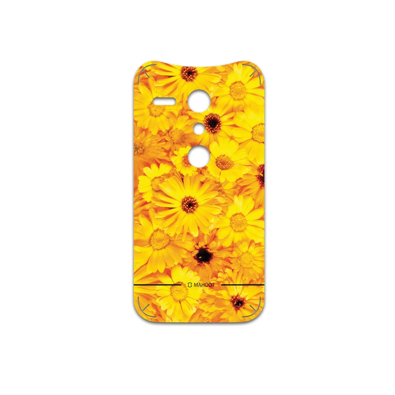 برچسب پوششی ماهوت مدل Yellow-Flower مناسب برای گوشی موبایل موتورولا Moto G