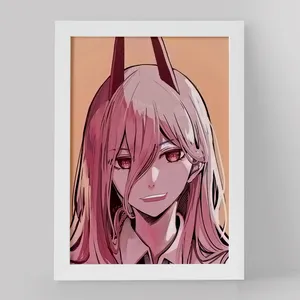 تابلو خندالو مدل پاور انیمه مرد اره ای Chainsaw Man کد 18006