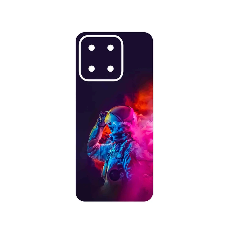 برچسب پوششی ماهوت مدل Smoke Rainbow Digital Art 1 مناسب برای گوشی موبایل آنر X5b Plus