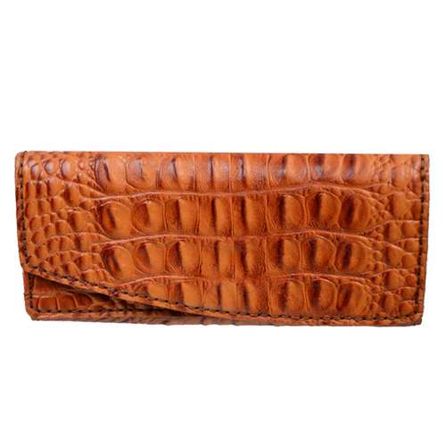 کیف پول هدیه روز مادر چرم طبیعی دست دوز زنانه مدل M-121