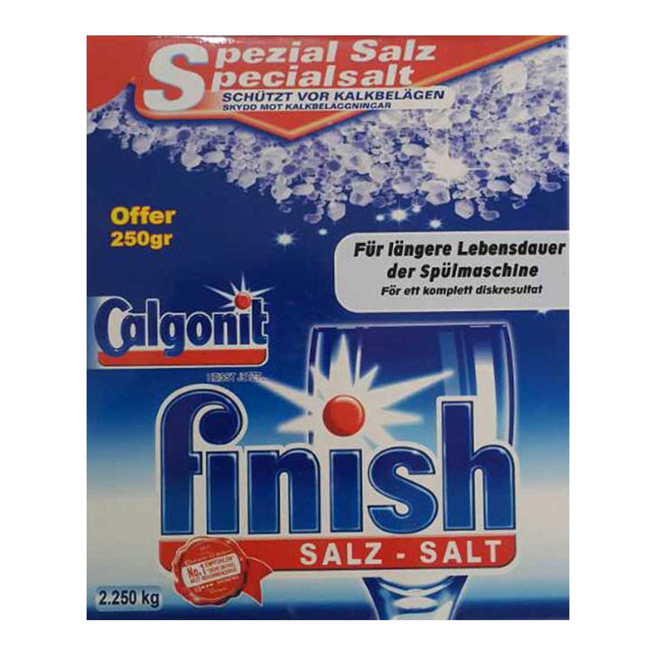 نمک ظرفشویی فینیش مدل Colgonit مقدار 2250 گرم