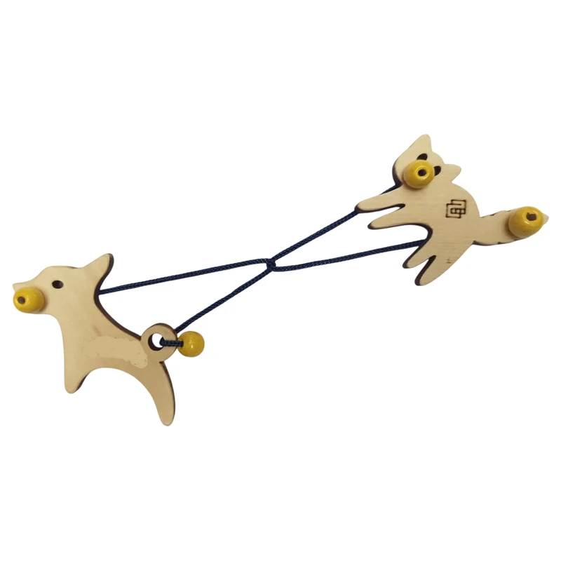 بازی فکری مدل معمایی سگ و گربه گرفتار کد SG-01