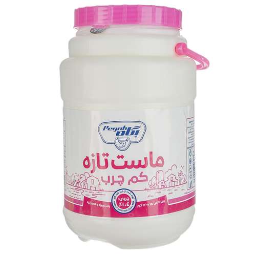 ماست تازه کم چرب پگاه مقدار 2000 گرم