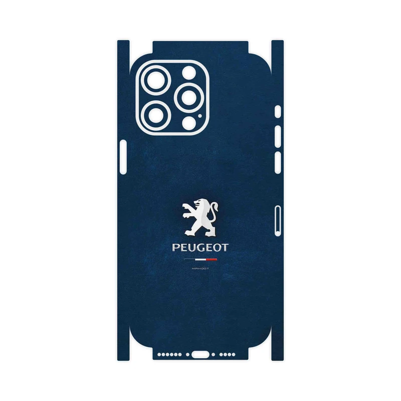برچسب پوششی ماهوت مدل Peugeot_Logo-FullSkin مناسب برای گوشی موبایل اپل iPhone 15 Pro Max