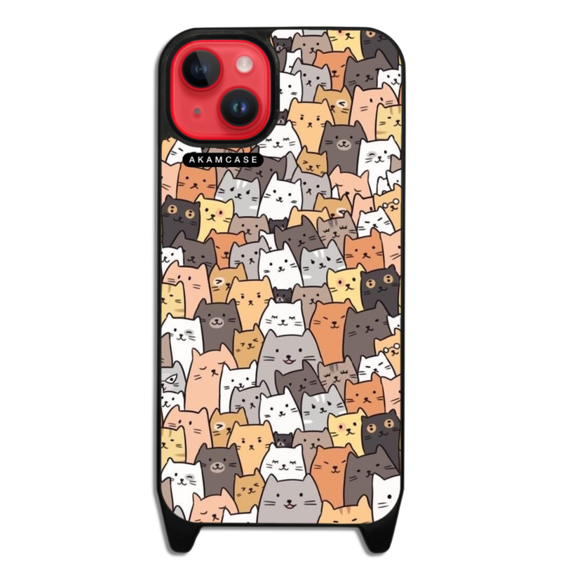 کاور آکام مدل AMC-WLA14PLUS-CATS9 مناسب برای گوشی موبایل اپل iPhone 14 Plus