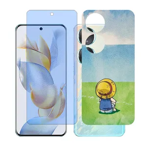 Glass together model anti blue screen protector suitable for Honor 90 mobile phone with back cover sticker