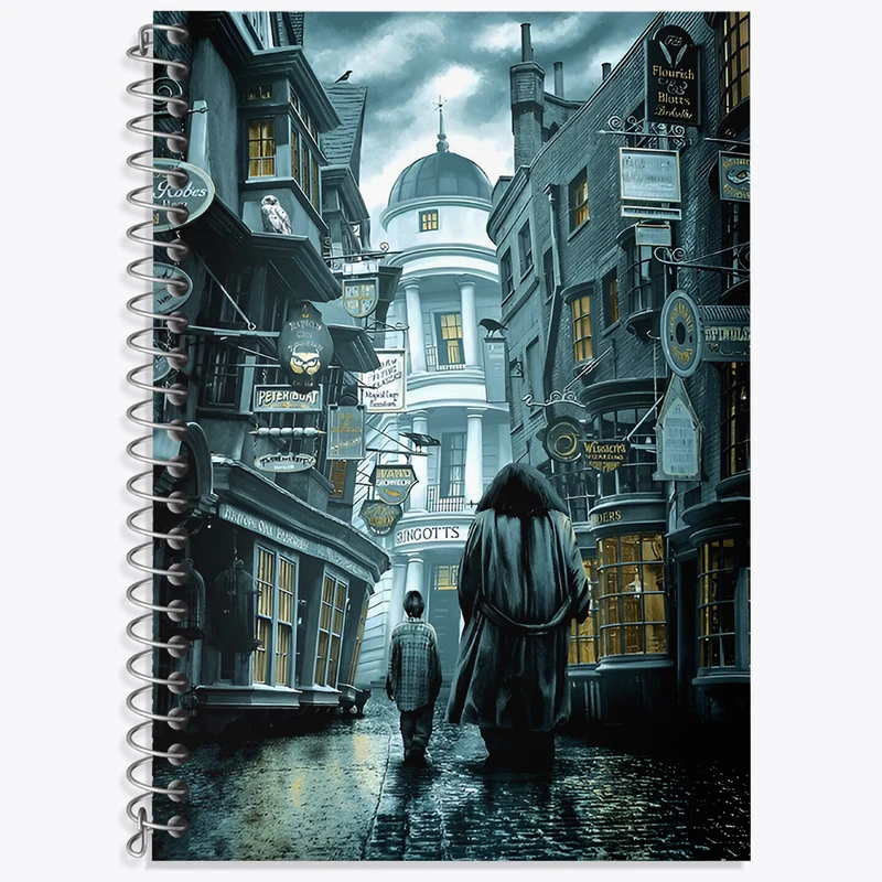 دفتر لغت 50 برگ خندالو طرح هری پاتر (Harry Potter) کد N2652