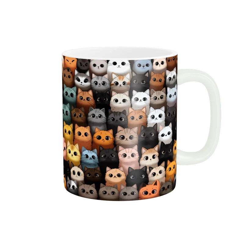 ماگ پاد آفرین طرح گربه کد 5638