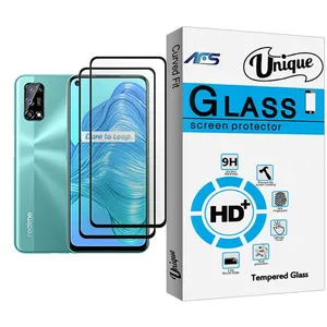 AFS Unique Glass MIX002 Screen Protector For Realme V5 5G Pack Of 2
