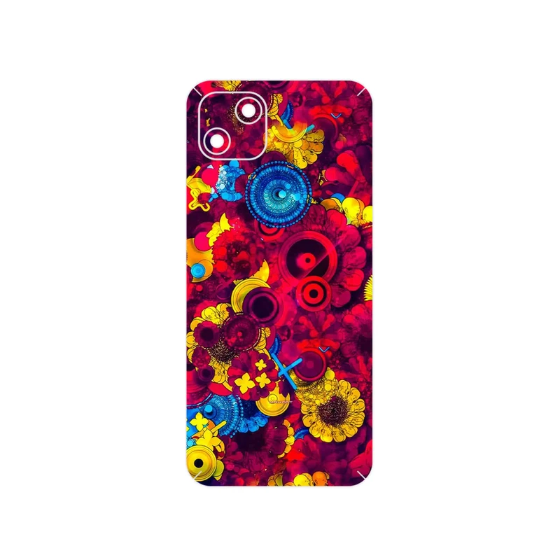 برچسب پوششی ماهوت مدل Vector Flower Garden Digital Art مناسب برای گوشی موبایل ویکو T10