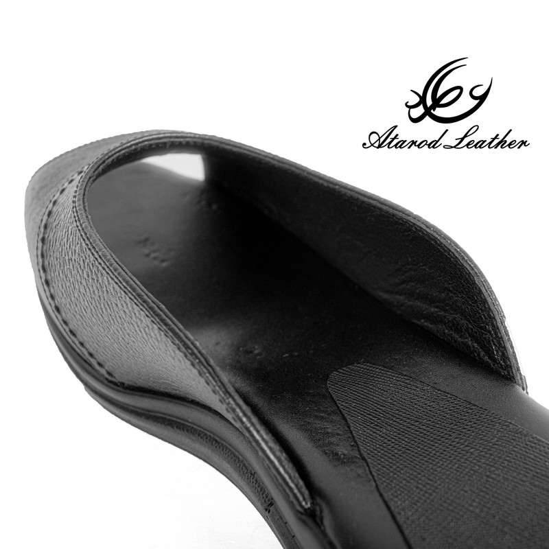 صندل زنانه چرم عطارد مدل چرم طبیعی کد SH166