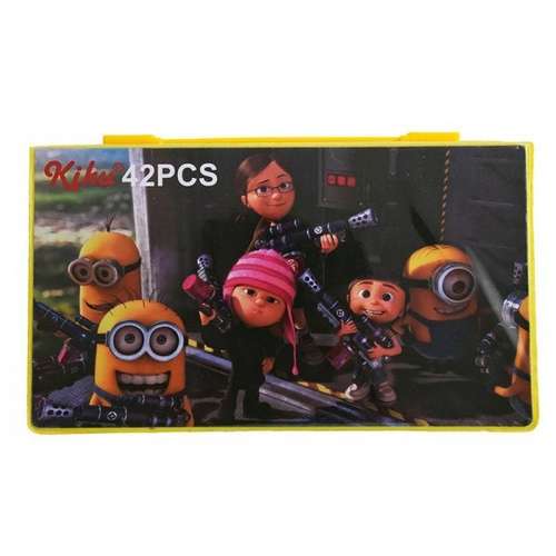 ست نقاشی کیکو مدل minion کد 05 مجموعه 42 عددی
