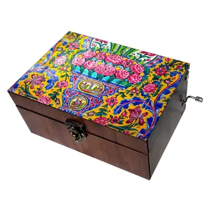 جعبه موزیکال مدل گل کد B159