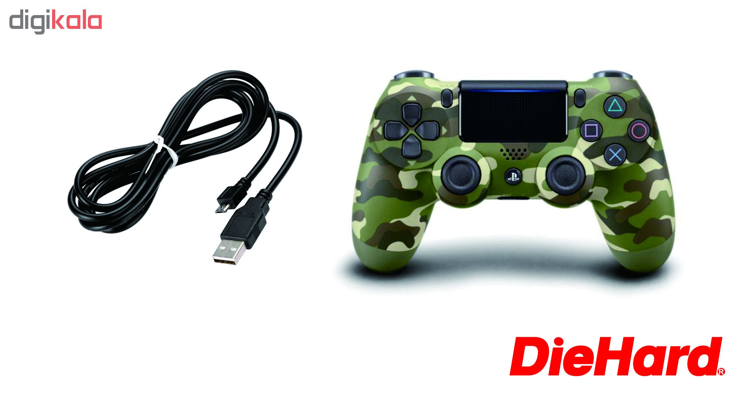 دسته بازی با سیم مدل Die-Hard مناسب برای PS4