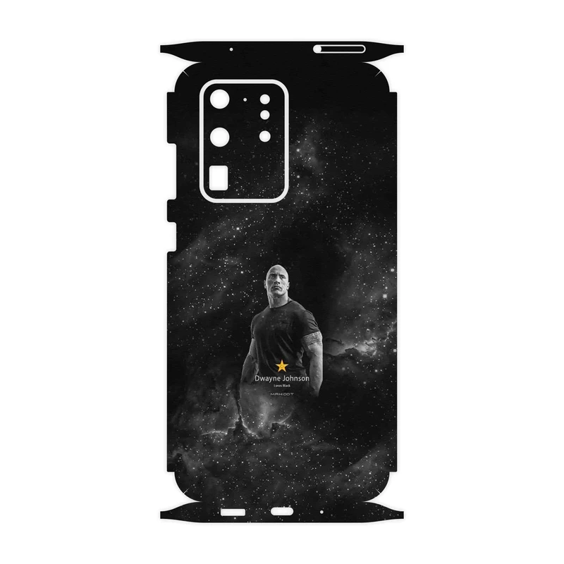 برچسب پوششی ماهوت مدل Dwayne Johnson-FullSkin مناسب برای گوشی موبایل سامسونگ Galaxy S20 Ultra
