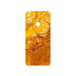 MAHOOT Gold Marble Cover Sticker for Motorola Moto E6 Plus