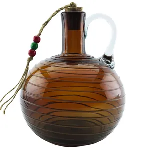 بطری شیشه ای طرح نواری کد 574