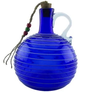 بطری شیشه ای طرح نواری کد 516