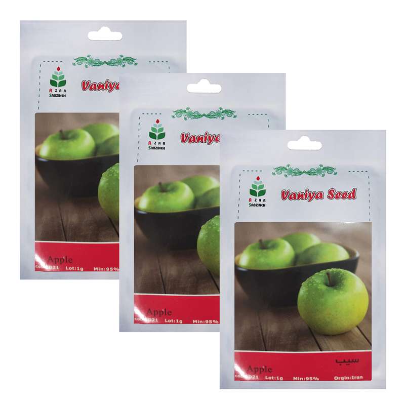 بذر سیب آذر سبزینه مدل A220 بسته 3 عددی بذر سیب آذر سبزینه مدل A220 بسته 3 عددی