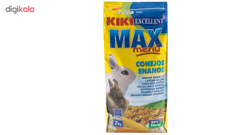 غذای خشک جوندگان کیکی مدل EXCELLENT MAX MENU وزن 2 کیلوگرم