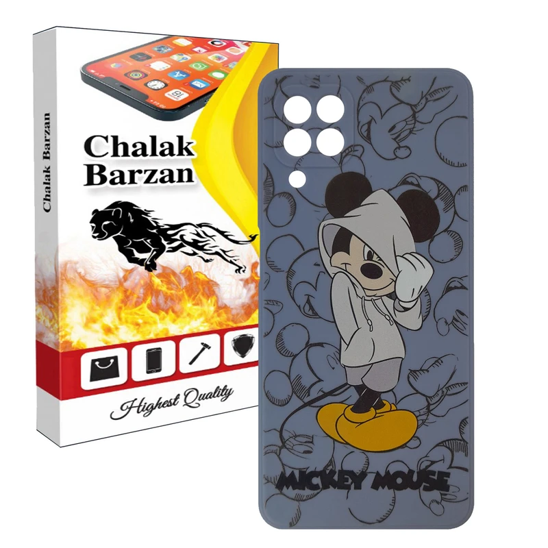 کاور چالاک برزن طرح مینی موس مدل MSAD-01 مناسب برای گوشی موبایل سامسونگ Galaxy A22 4G / M22 4G / M32 4G